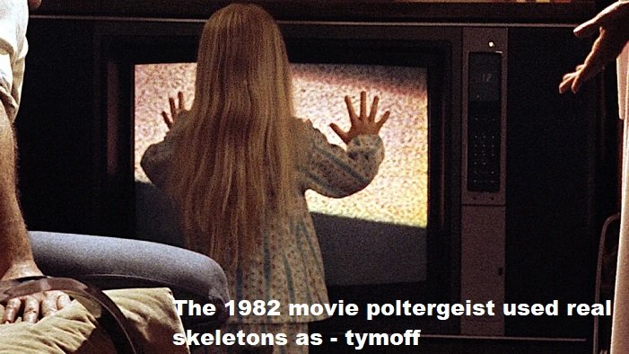 the 1982 movie poltergeist used real skeletons as - tymoff