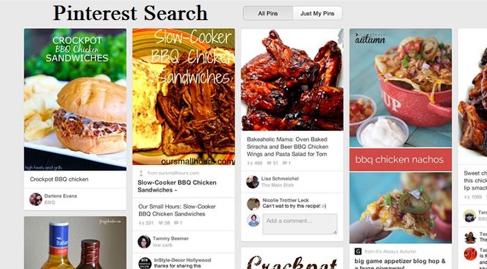 pinterest search